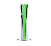 Adesivi per PS5 Pro Console di Gioco, Striscia Adesiva del Centro Host a Prova di Polvere e di Sporco, Decalcomania Della Pelle del Pannello Centrale in PVC Facile da Attaccare e Strappare (Verde)