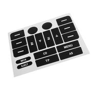 adesivi per pulsanti auto Compatibile Con Golf Per MK5 Per Passat Manopole Riparazione Adesivo Pulsante Usurato Accessorio Interno Car Styling