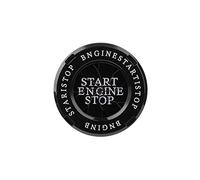 Adesivi per pulsanti auto Interruttore Di Accensione Per Auto Tappo Di Protezione Accensione Motore Start Stop Coperchio Pulsante Anello Rotante Adesivo Interno Anello Interno 3 Cm Anello Esterno 5 Cm