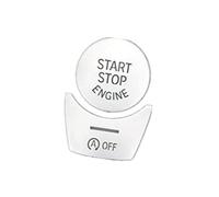 Adesivi per pulsanti auto LHD Avviamento E Arresto Motore Dell'auto Coperchio Pulsante Avviamento Con Un Solo Pulsante Compatibile Con BMW Per F07 2010 2011 2012-2015 2006 2017