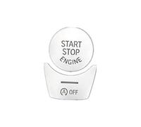 Adesivi per pulsanti auto LHD Avviamento E Arresto Motore Dell'auto Coperchio Pulsante Avvio Con Un Solo Pulsante Coperchio Accensione Compatibile Con BMW Per F12 2012 2013 2014 2015 2006 2017