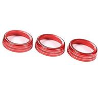 Adesivi per Pulsanti Auto Parti per Range Rover Vogue 2013 2014 2015 2016 2017 Manopola di Controllo dell'Aria Condizionata Posteriore per Auto Anello Decorativo di Copertura