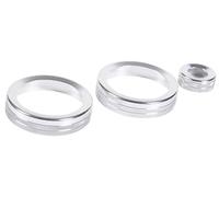 Adesivi per Pulsanti Automatici Parti per Range Rover per Vogue Sport 2023 Copri Pomello per Controllo Volume Aria Condizionata Auto