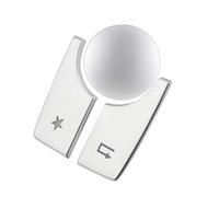 adesivi per pulsanti interni Compatibile Con Benz Per Classe A B CLA GLA W176 W246 C117 W117 X156 3 Pz/set Car Multimedia Multimedia Funzione Pulsante Adesivo Copertura(Color A)