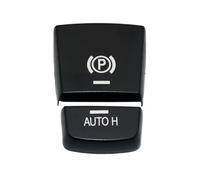 adesivi per pulsanti interni Compatibile Con BMW 5 7 X3 X4 X5 X6 Serie F F01 F02 F10 F18 F12 F15 F16 F25 F26 Interruttore Freno Di Stazionamento Elettronico Pulsante Automatico H Sostituzione(Black)