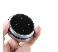 adesivi per pulsanti interni Compatibile Con BMW Per 1 3 5 7 Serie X1 X3 F25 X5 E70 X6 E71 F30 F10 F07 E90 F11 E92 F20 Car Multimedia Pulsanti Copertura IDrive Adesivi(For 7 Button Arrow)