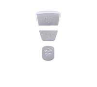 adesivi per pulsanti interni Compatibile Con Volvo Per XC60 XC90 S60 S90 Accessori Auto In Lega Di Alluminio Start Stop Motore Pulsante Manopola Copertura Adesivo Freno A Mano Interno(Color 1)