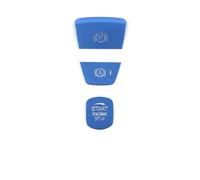 adesivi per pulsanti interni Compatibile Con Volvo Per XC60 XC90 S60 S90 Accessori Auto In Lega Di Alluminio Start Stop Motore Pulsante Manopola Copertura Adesivo Freno A Mano Interno(Color 2)