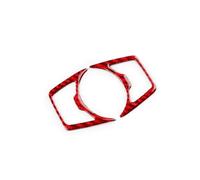 Adesivi per pulsanti volante Compatibile Con Ford Per Focus Per SE Per RS per ST Per Ecoboost 2015 2016 2017 2018 LHD RHD Accessori Per Pulsanti Fari Auto(Red)