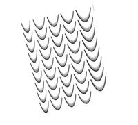 Adesivi Per Punta Francese | Decalcomanie Per Unghie A Forma Di Luna,3D Adesivi Per Manicure Francese Autoadesivi Per La Punta Dita Decorazioni