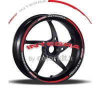 Adesivi per ruote personalizzati-Strisce per cerchi Honda Integra da 17"-001185