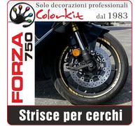Adesivi per ruote - strisce per cerchioni Honda Forza - by Colorkit cod.001688