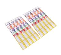 Adesivi per Scatole da Trasloco, Etichette per Organizzazione | Carta Patinata, Classificazione per Stanza e Contenuti, per Scatole di Cartone e Pacchi Fragili Colore Casuale