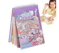 Adesivi Per Scene 3D Per Album Di Ritaglio E Diari | Scene Fai Da Te In Miniatura Per Case E Negozi Di Animali | Artigianato Di Carta Del Cartone Animato Per Bambini, Bambini, Né