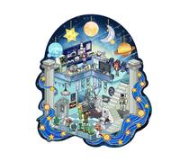 Adesivi per scene 3D | Scrapbook fai da te - per bricolage a tema per diario, scrapbooking e antistress