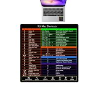 Adesivi per scorciatoia da tastiera - Guida di riferimento rapida, Word Labels | Nessuna sovrapposizione adesiva di sporcizia, cheat sheet di comando facile per il lavoro in ufficio, configurazi
