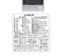 Adesivi per scorciatoia da tastiera - Guida di riferimento rapida, Word Labels | Nessuna sovrapposizione adesiva di sporcizia, cheat sheet di comando facile per il lavoro in ufficio, configurazi