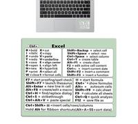 Adesivi per scorciatoia da tastiera - Guida di riferimento rapida, Word Labels | Nessuna sovrapposizione adesiva di sporcizia, cheat sheet di comando facile per il lavoro in ufficio, configurazi