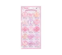 Adesivi per scrapbooking, adesivi divertenti con movimento | Adesivi 3D carini per bambini, per ragazze, bambini, quaderni, scrapbooking, portatile, telefono, bottiglia d'acqua