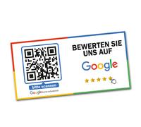 Adesivi Per Social Media Con Codice QR Personalizzati Per Aziende - GOOGLE 04