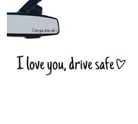 Adesivi Per Specchietto Retrovisore,Decorazione Interna Guida Sicura | Decorazioni Auto con Cuore | per SUV Pickup Scooter Cruscotto Telefono Finestrino Autostrada Notturna