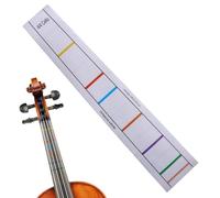 Adesivi per tasti di violoncello - Adesivo per chiave per principianti - Etichetta per decalcomania di posizione delle guide per le dita del violoncello per l'uso di principianti