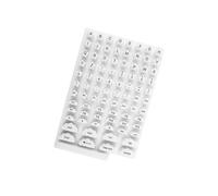 Adesivi Per Tasti Tastiera Protettore Easy Press | Lettere Copritastiera in Silicone Per Donne con Unghie Lunghe a Punta Francese per Ufficio Casa e Computer