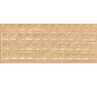 Adesivi per tastiera armena Etichette sovrapposizioni con caratteri bianchi per tastiera nera del computer