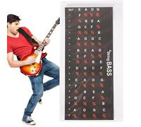 Adesivi per tastiera dei bassi | Adesivo per note di chitarra facile da leggere | Fret Map Sticker For Kids, Poster per tastiera per chitarra, Imparare la chitarra per principianti Bambini, Per chitar