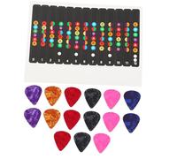 Adesivi per Tastiera di Chitarra, Set da 3 per Principianti | Carta e Pvc, Facili da Applicare, Non Lasciano Segni, Aiuti per Studiare le Note sulla Tastiera Colore Casuale