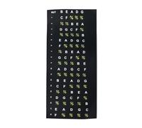 Adesivi Per Tastiere Di Basso A 5 Corde Adesivi Degli Accordi E Note Facili Da Applicare Per Principianti Per Lezioni Pratica E Spettacoli Materiali Premium Senza Residui