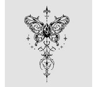 Adesivi Per Tatuaggi A Forma Di Cuore Con Cristalli A Base Di Erbe, Impermeabili, Di Lunga Durata, Semipermanenti