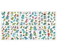 Adesivi Per Tatuaggi A Forma Di Dinosauro Per Bambini, Impermeabili Ed Ecologici, Come Ricompensa Per L'Asilo Nido E Per La Prima Infanzia 120 * 76mm