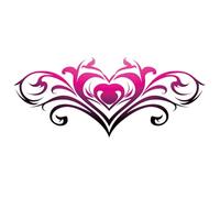 Adesivi per tatuaggi sulla pancia privati, seducenti, puro desiderio, addome, schiena, vita, amore, totem, succo, adesivi impermeabili, tatuaggi finti(MM-002)