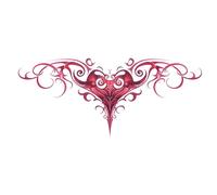 Adesivi per tatuaggi sulla pancia privati, seducenti, puro desiderio, addome, schiena, vita, amore, totem, succo, adesivi impermeabili, tatuaggi finti(MM-006)