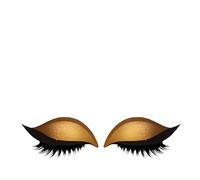 Adesivi per trucco per le palpebre | Patch 2 in 1 per lo sguardo | Patch Trucco Occhi e Ciglia per le Donne | Per Festival Matrimoni Carnevali Concerti Cosplay