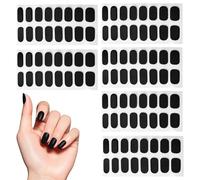 Adesivi per unghie - Decalcomanie autoadesive per la decorazione di manicure | Vinile impermeabile con motivi e glitter, buste per unghie facili da applicare lo stile