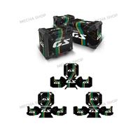 Adesivi Per Valigia Top Box Motocicletta Decal Completo Karakorum