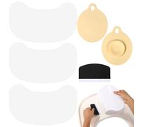 Adesivi per Vassoio Seggiolone Set di Stokke Tripp Trapp, Adesivi Antiscivolo con Ventosa Piatto e Raschietto per il Fissaggio di Seggiolone Piatti Ciotole e Giocattoli