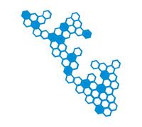 Adesivi per veicoli - esagonali | finitura - adesivi e decalcomanie per moto - Set pratico per la progettazione individuale di tecnica e moto sicuro durevole strumento di alta qualità 2026