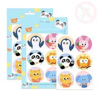 Adesivi per Zanzare Repellente, Anti Zanzare Patches, Cerotti Antizanzare Bambini, Adatto per Campeggio All'aperto per Adulti e Bambini(72 Pezzi)