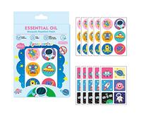 Adesivi per Zanzare Repellente, Repellente Zanzare Bambini,60 Pezzi Cerotti Repellente per Zanzare Bambini, Mosquito Repellent Stickers,Adatto per Campeggio All'aperto per Adulti e Bambini (Boats)