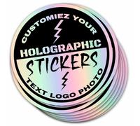 Adesivi Personalizzabili - Etichette adesive Personalizzate - Crea i Tuoi Sticker Personalizzati - Carica Logo, Immagine, Foto - Adesivo Negozio, Ufficio