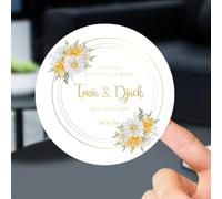 Adesivi personalizzati Adesivi personalizzati Etichette per aziende Logo e nome Festa di compleanno Baby Candy Candele Scatole regalo Bomboniere Etichette Adesivi di ringraziamento (vinile)