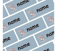 Adesivi personalizzati con nome, etichette adesive con nome, etichette con nome, etichette per vestiti, etichette con nome per animali, durevoli, etichette con nome per bambini, ragazzi e ragazze per