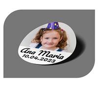 Adesivi personalizzati per matrimonio con nome e data, etichette adesive per invito matrimonio, battesimo, fidanzamento, comunione, compleanno, festa, vintage, timbri (60 mm/26 pezzi)