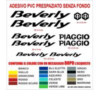 Adesivi Piaggio Beverly stickers kit decals scooter replica 300 125 150 250 500