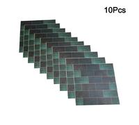 Adesivi Piastrelle Mosaico Facile Installazione 10 Pezzi Piastrelle Cristallo Au