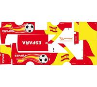 Adesivi Playmyplanet Calcio Spagna compatibili con Playmobil Bus 5106, 5025, 4419, 5603 e 3169