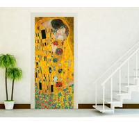 ADESIVI PORTE ADESIVO PORTA WALL STICKERS DECORAZIONE CASA klimt the kiss P14